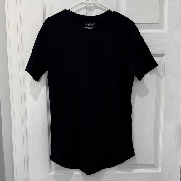 PacSun Other - PacSun Classic Black Short Sleeve Tee, Scallop Tee